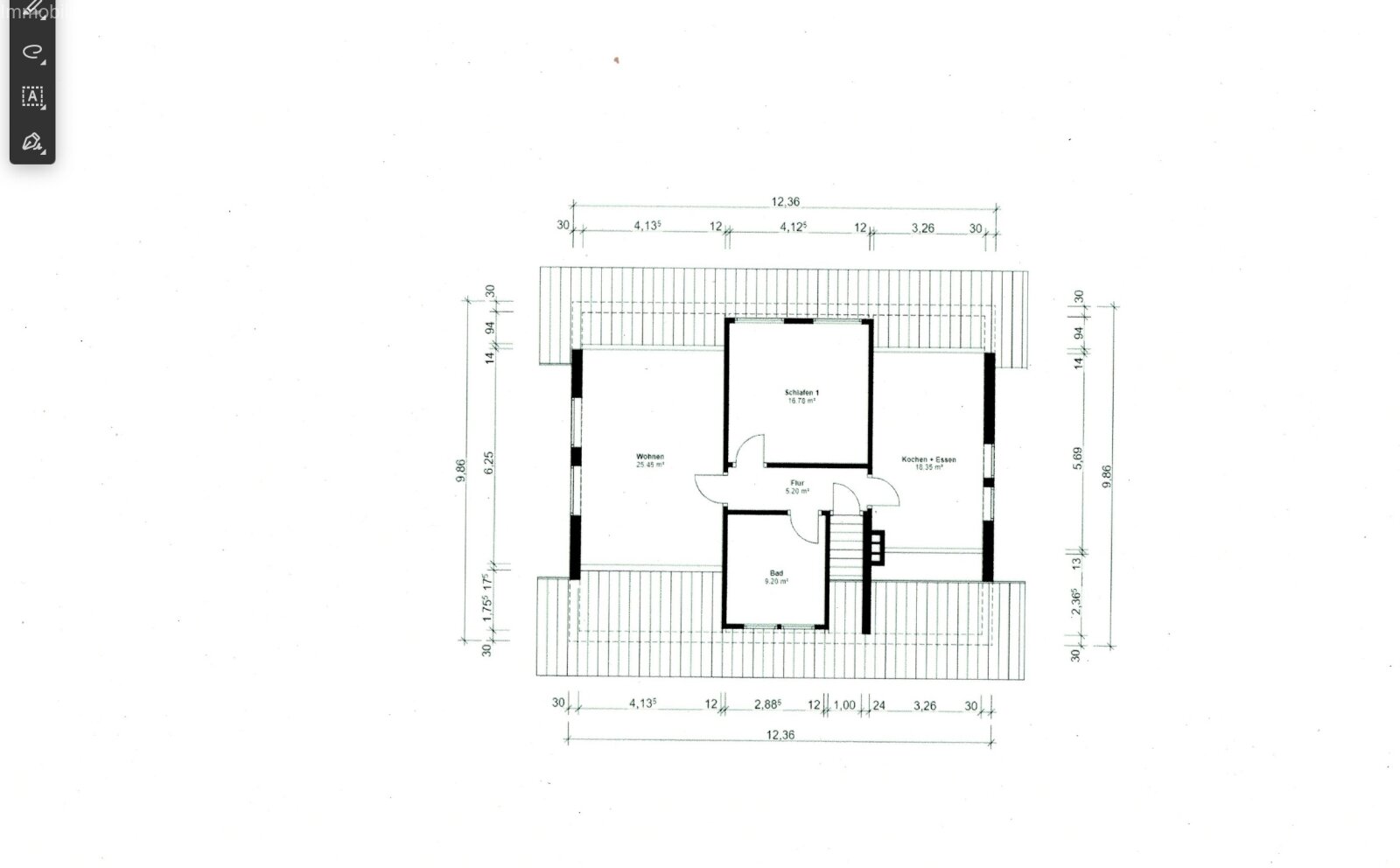 Grundriss Dachgeschoss