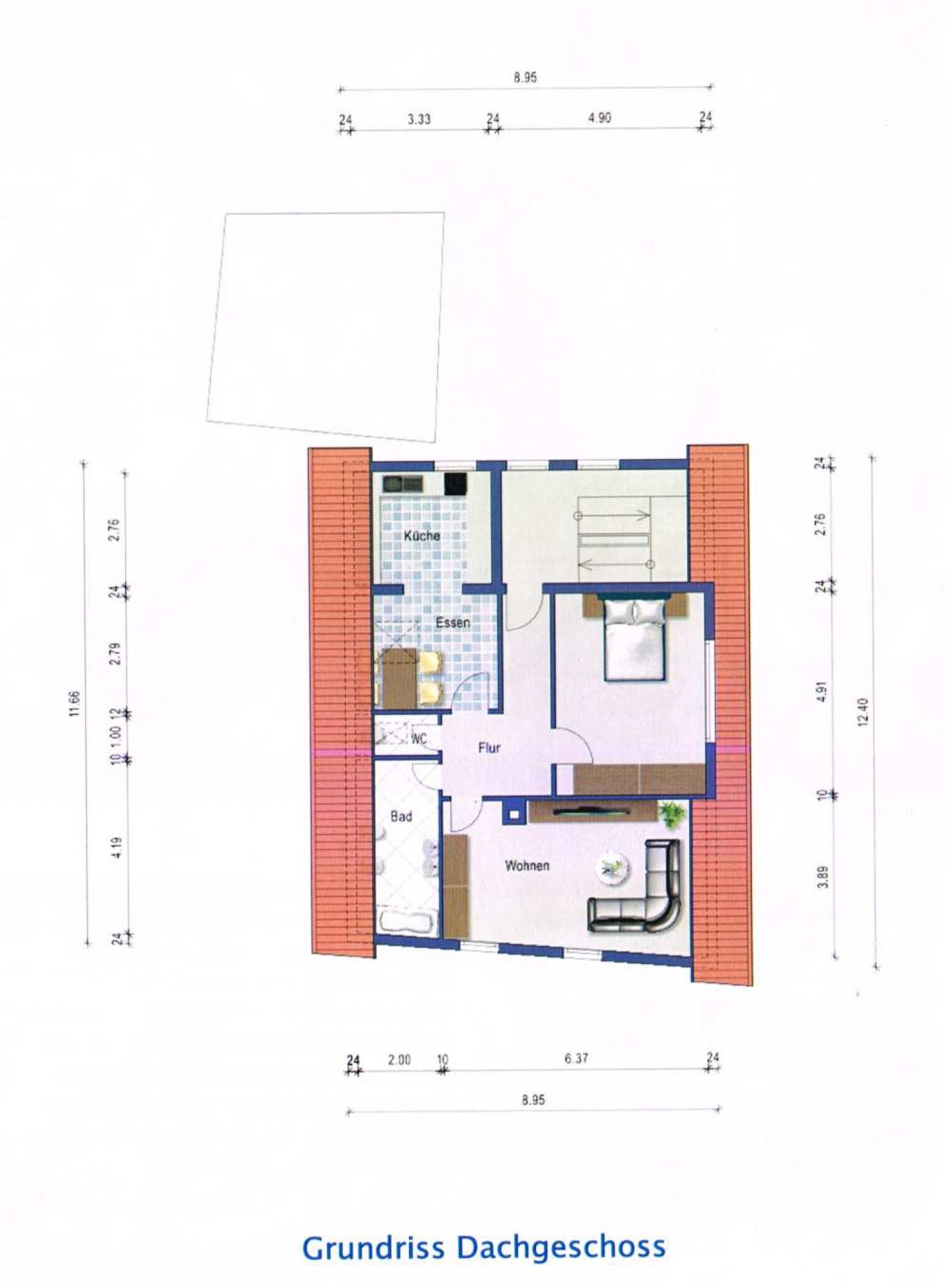 Grundriss Dachgeschoss